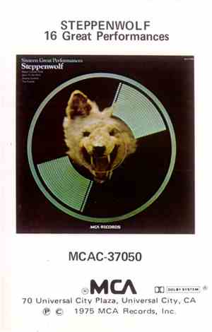 Steppenwolf - Sixteen Great Performances