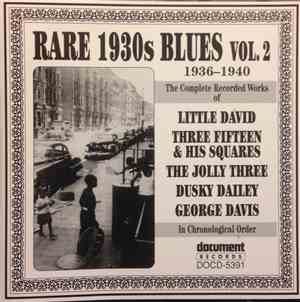 Various - Rare 1930s Blues, Volume 2 (1936-1940)