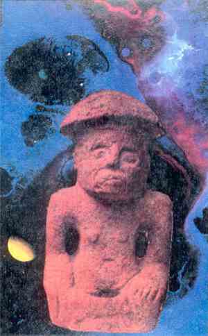 Abner Malaty - Stone Mayan Mushroom