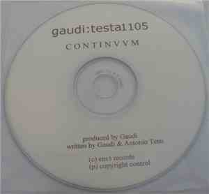 Gaudi : Testa - Gaudi:Testa 1105