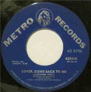Laureanne Lemay - Lover, Come Back To Me / Take Me Back To My Boots And Sad ...