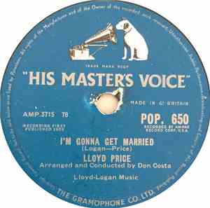 Lloyd Price - I´m Gonna Get Married / Three Little Pigs