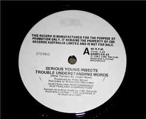 Serious Young Insects - Trouble Understanding Words