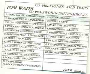 Tom Waits - Franks Wild Years /  Swordfishtrombones 