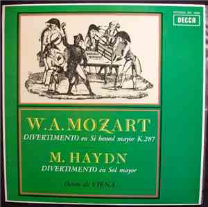 W.A. Mozart, Octeto De Viena, M. Haydn - Divertimento En Si Bemol Mayor K 2 ...