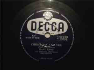Dave King With Orchestra - Chistmas And You / You Make Nice