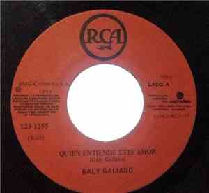 Galy Galiano - Quien Entiende Este Amor / Nadie Es Como Tu