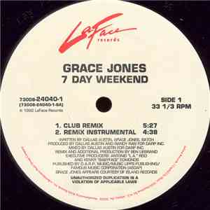Grace Jones - 7 Day Weekend