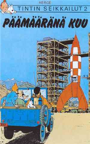 Hergé - Tintin Seikkailut 2: Päämääränä Kuu