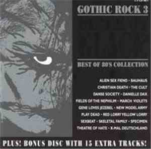 Various - Gothic Rock 3 - Black On Black - Best Of 80's Collection