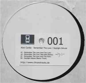 Alex Carbo - Remember The Love E.P.