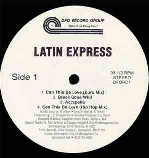 Latin Express / Mystie - Can This Be Love / External Affairs