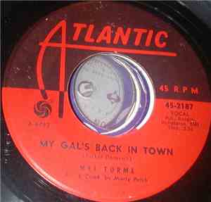 Mel Torme - My Gal's Back In Town