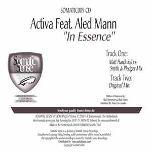 Activa  Feat. Aled Mann - In Essence