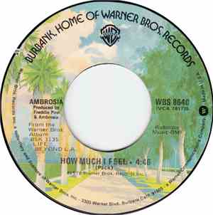 Ambrosia  - How Much I Feel