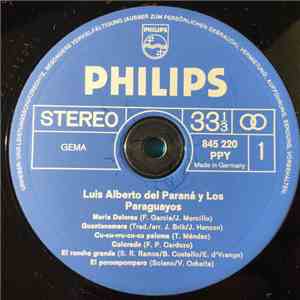 Luis Alberto Del Paraná Y Los Paraguayos - Luis Alberto Del Paraná Y Los Pa ...