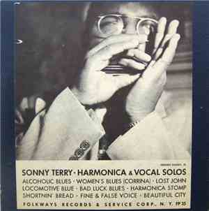 Sonny Terry - Harmonica & Vocal Solos