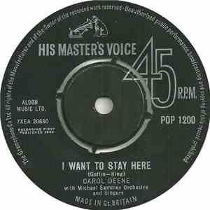 Carol Deene - I Want To Stay Here / Oh Oh Oh Willie