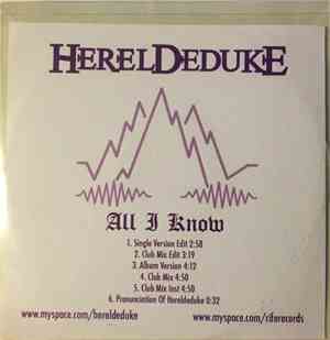 Hereldeduke - All I Know