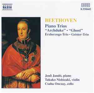 Beethoven, Jenö Jandó, Takako Nishizaki, Csaba Onczay - Piano Trios 