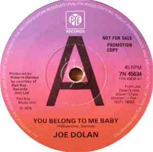 Joe Dolan - You Belong To Me Baby