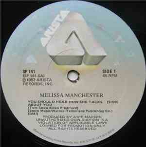Melissa Manchester - You Should Hear How She Talks About You (Special Exten ...