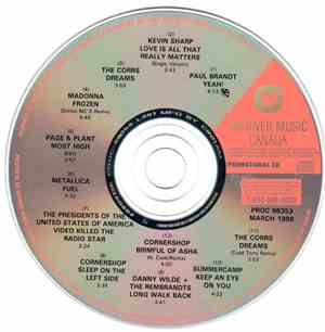 Various - Warner Music Canada March 1998 - Vol. 353