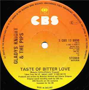 Gladys Knight & The Pips - Taste Of Bitter Love