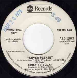 Kinky Friedman - Lover Please