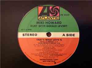 Miki Howard Duet With Gerald Levert - That's What Love Is