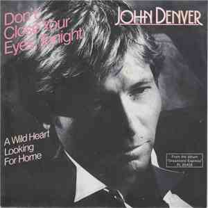 John Denver - Don't Close Your Eyes Tonight