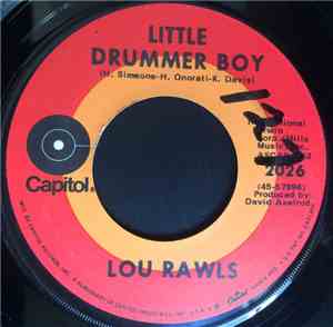 Lou Rawls - Little Drummer Boy / A Child With A Toy