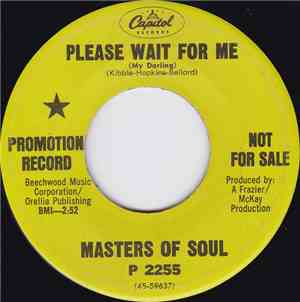 Masters Of Soul - Please Wait For Me (My Darling)