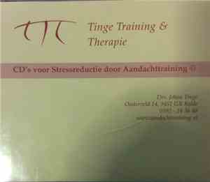 Unknown Artist - Tinge Training & Therapie - Stressreductie Door Aandachtst ...