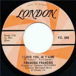 Frederic Francois - I Love You, Je T'aime