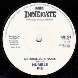 Humble Pie - Natural Born Bugie/Alabama '69