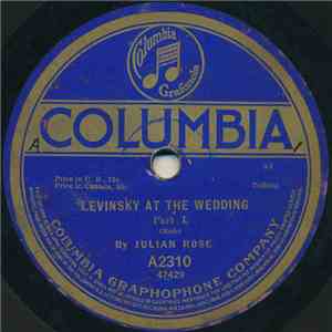 Julian Rose - Levinsky At The Wedding