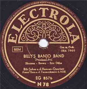 Bibi Johns U. D. Hansen-Quartett, Franz Thon U. D. Tanzorchester D. NDR - B ...