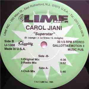 Carol Jiani - Superstar
