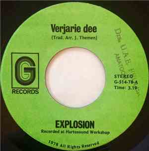 Explosion  - Verjarie Dee
