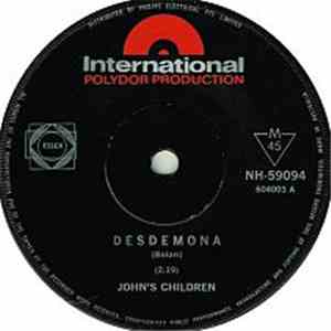John's Children - Desdemona