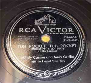 Mindy Carson, Merv Griffin - Tuh Pocket, Tuh Pocket / Be My Life's Companio ...