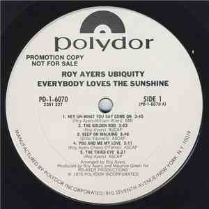 Roy Ayers Ubiquity - Everybody Loves The Sunshine