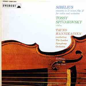 Sibelius - Tossy Spivakovsky, Tauno Hannikainen, The London Symphony Orches ...