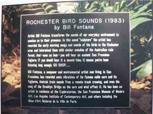 Bill Fontana - Bird Songs: 1982