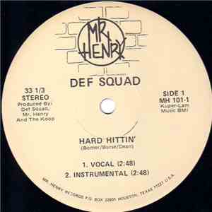 Def Squad  - Hard Hittin'