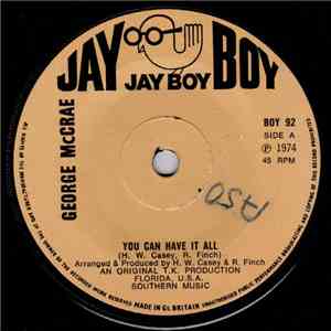 George McCrae - You Can Have It All