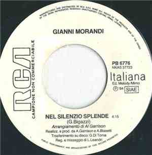 Gianni Morandi - Nel Silenzio Splende / Mi Manchi