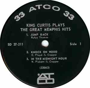 King Curtis - Plays The Great Memphis Hits