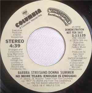 Barbra Streisand & Donna Summer - No More Tears (Enough Is Enough)